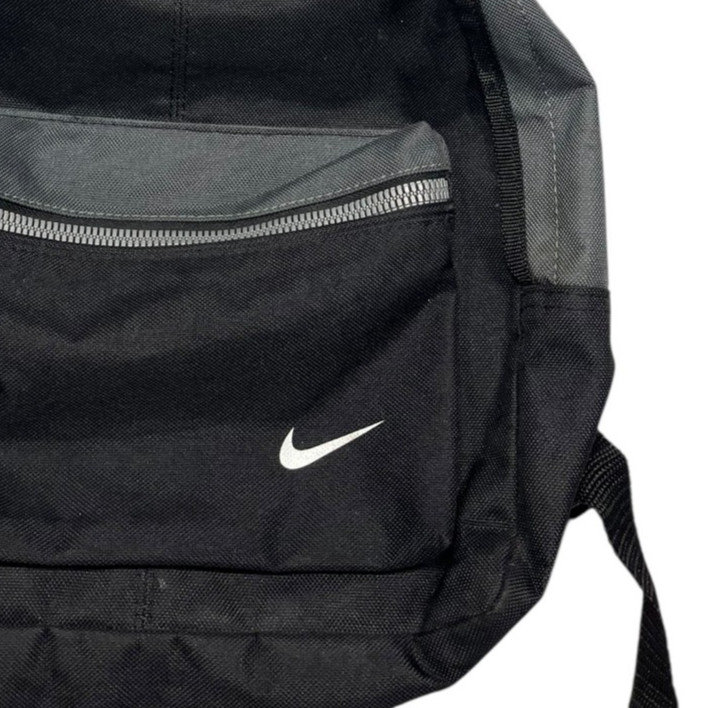 NIKE x JUST DO IT Black/Gray ATHLETIC MINI BACKPACK School Hike Gym Track Bag