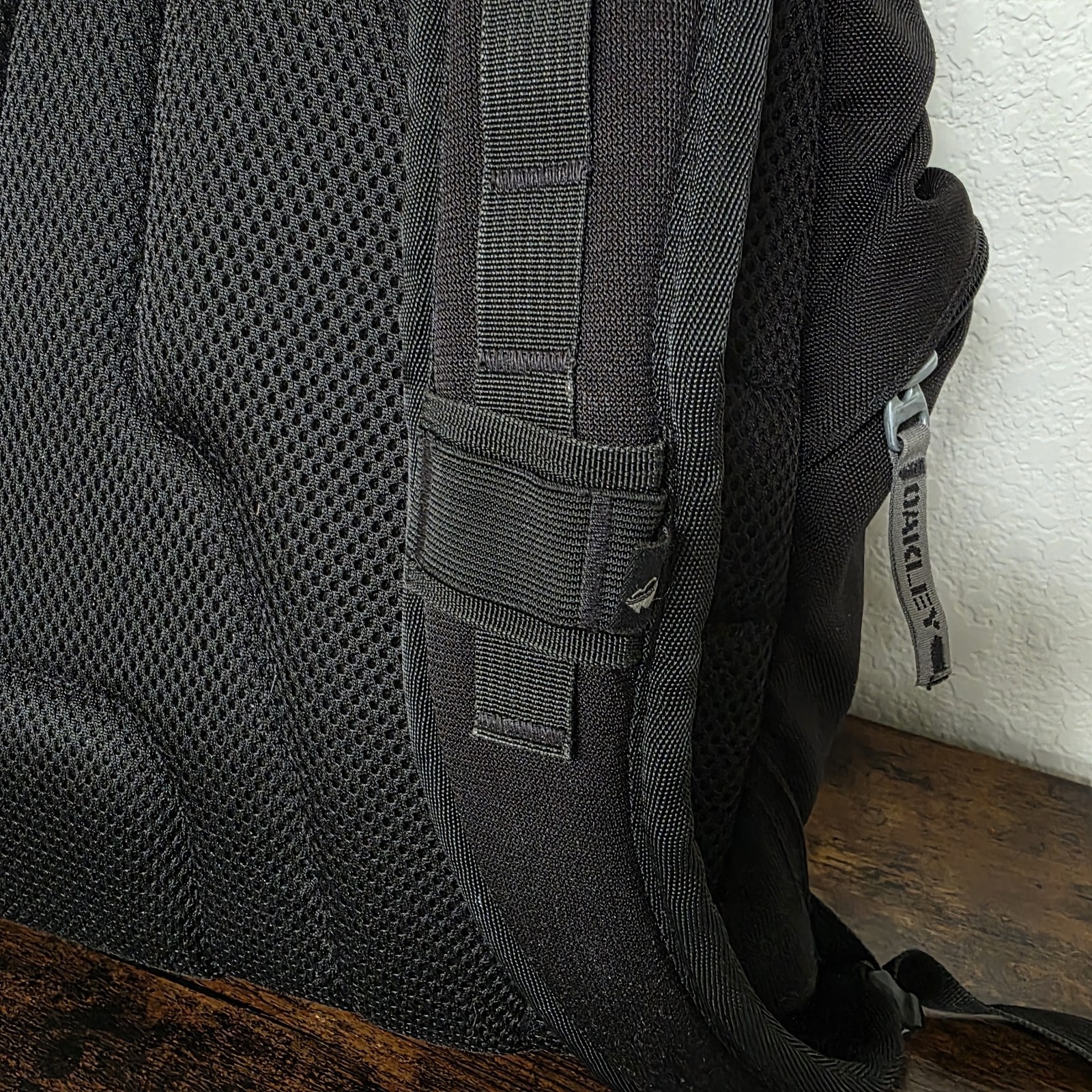 Vintage Oakley Panel Backpack Black Book of Eli Tactical Field Gear Bag Y2K Tech