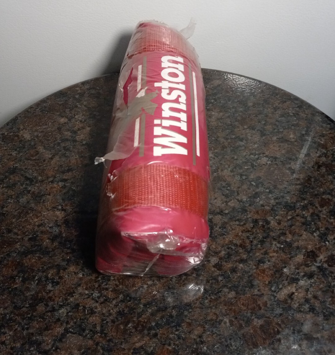 Sealed Vintage 80s 90s RJ Reynolds Red Winston Beach Bag/Duffel Bag