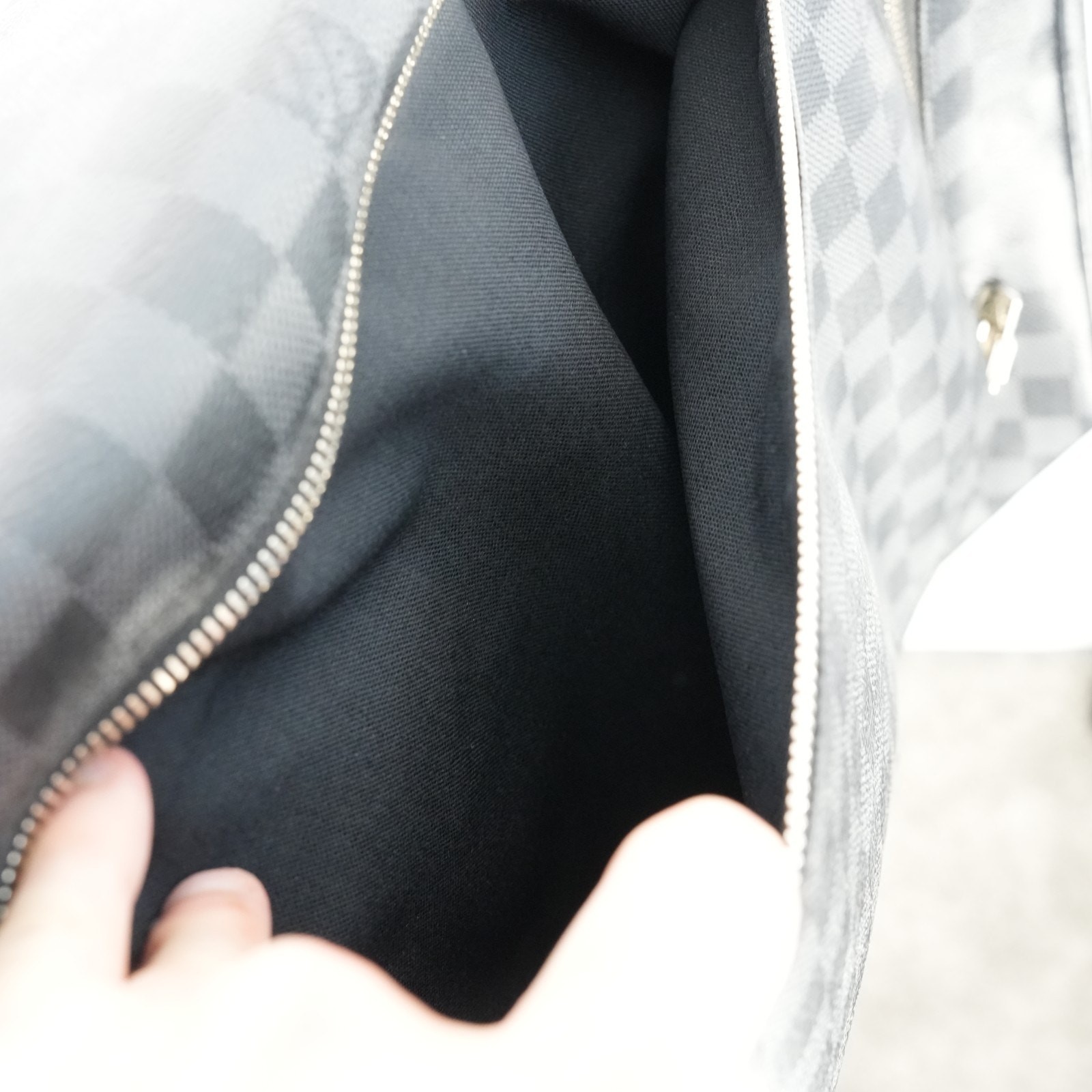 Louis Vuitton Damier Graphite Roadster 50 Weekend Duffel Bag