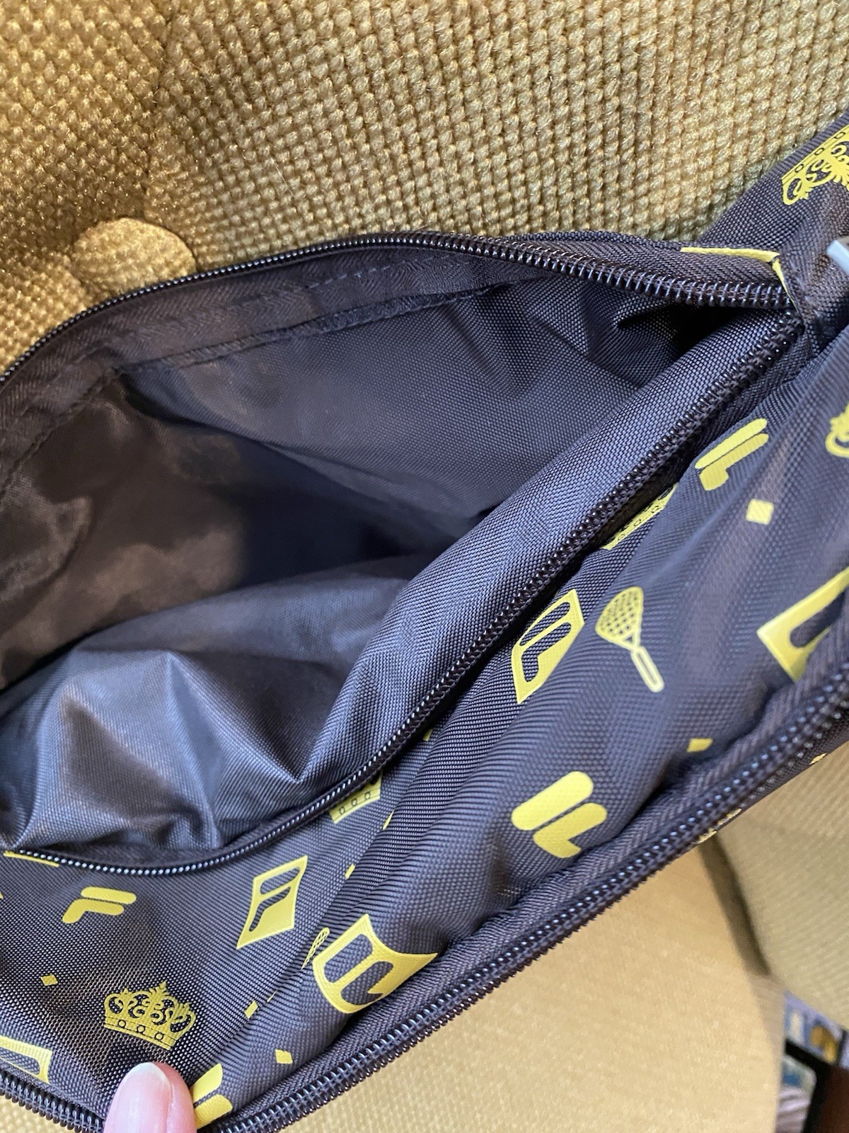 Urban outfitters extra large men’s fanny pack Cross Body Bag FILA