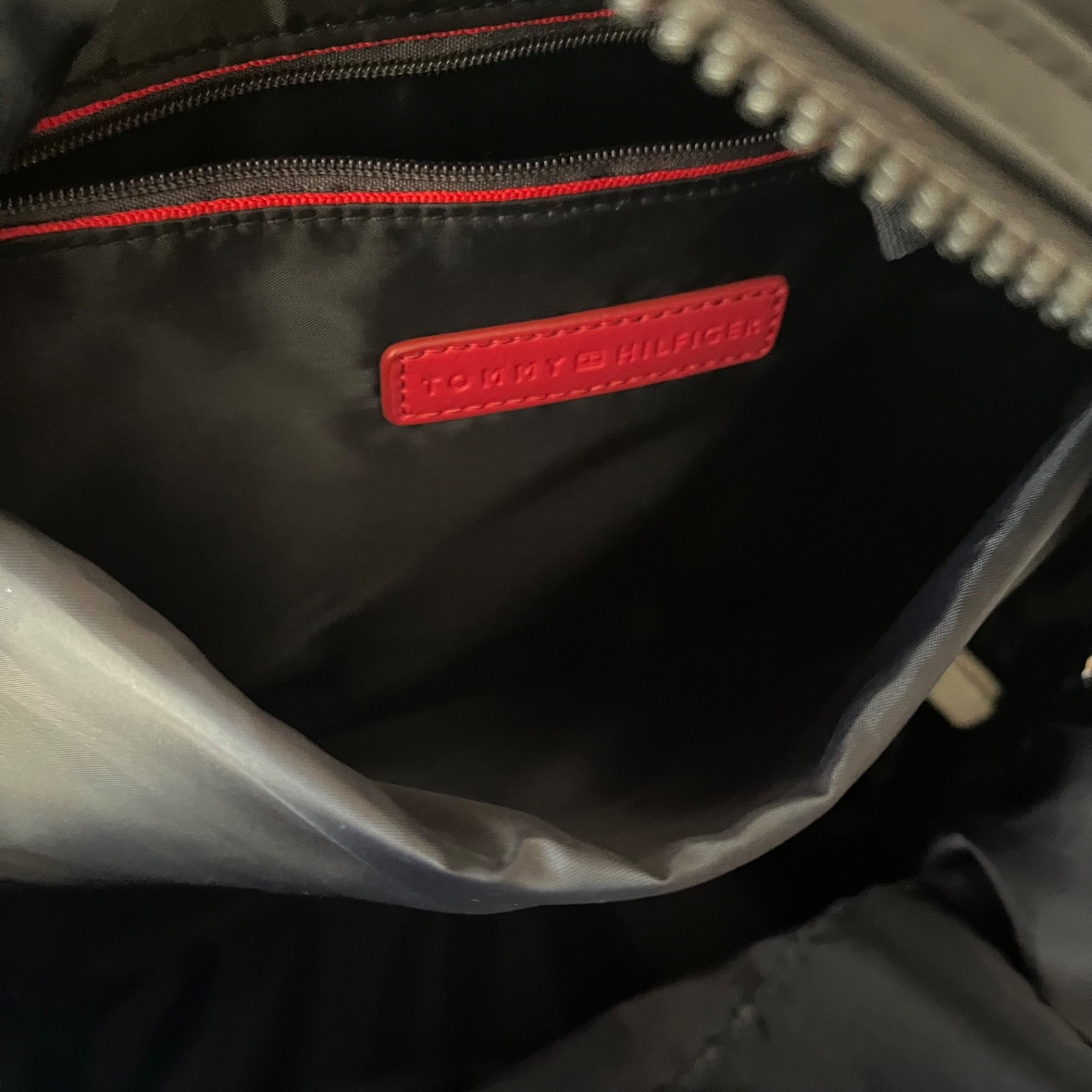 Tommy Hilfiger Nylon Backpack School / Travel Bag Black Unisex Style BW96943309