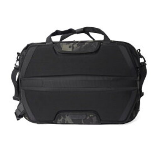 Black Ember Forge Briefcase 60002 Men’s 3-Way Expandable Backpack Messenger Bag