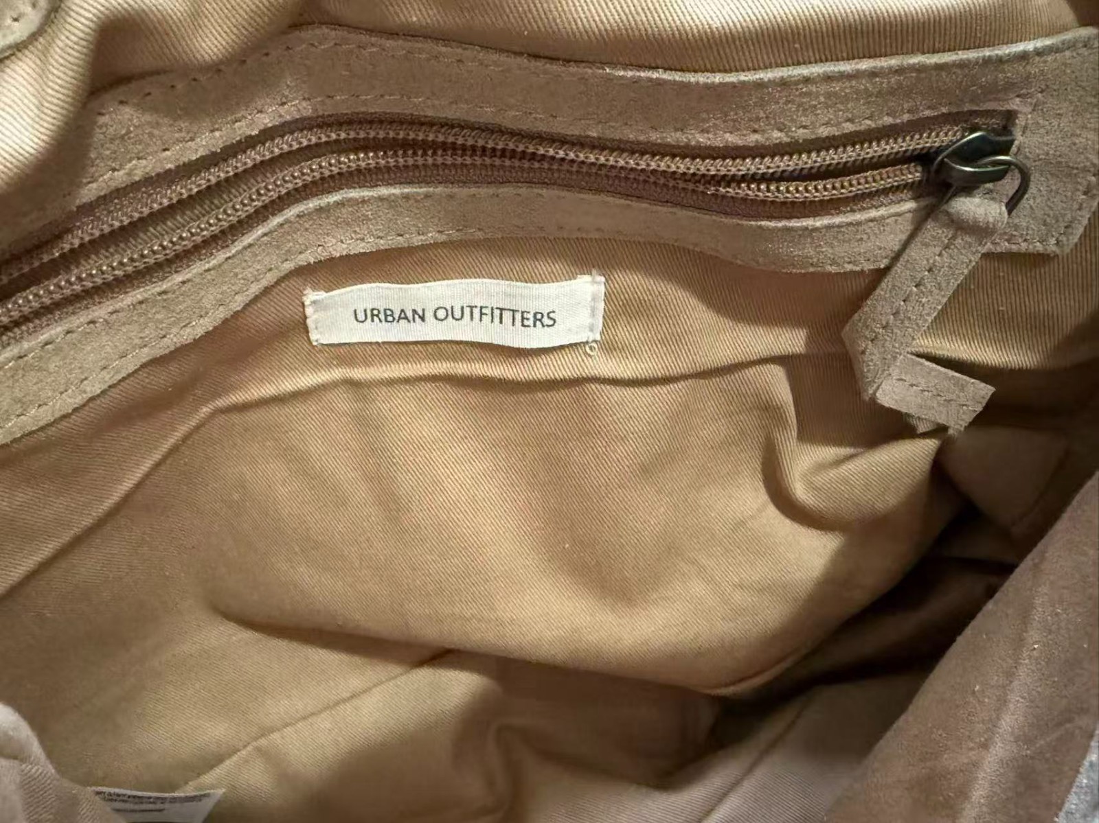 Urban Outfitters Ecote Jackson Pocket Suede Messenger Bag