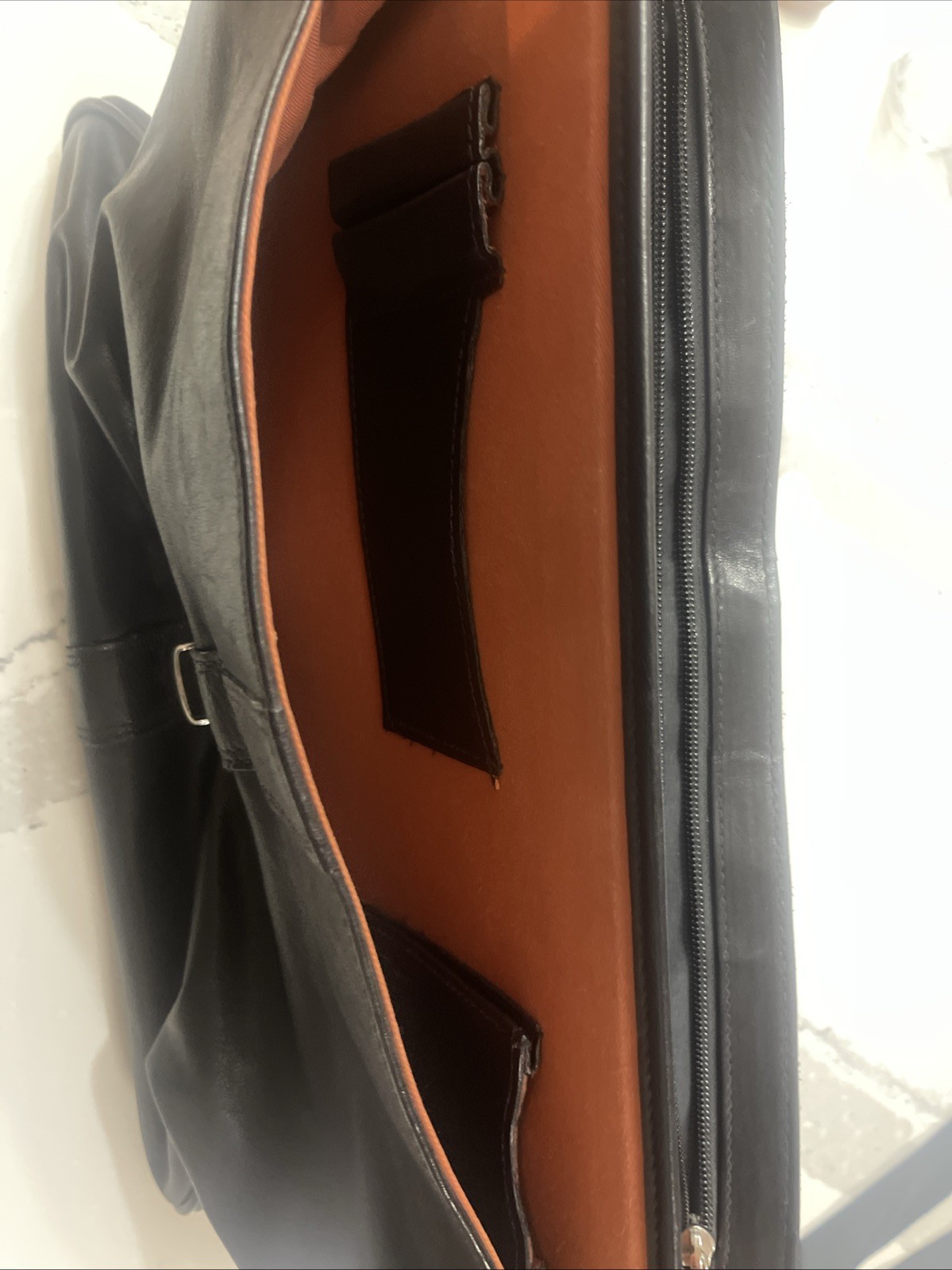 Vintage Lambskin Soft Leather COLE HAAN Executive Lawyer Briefcase Men Excellent