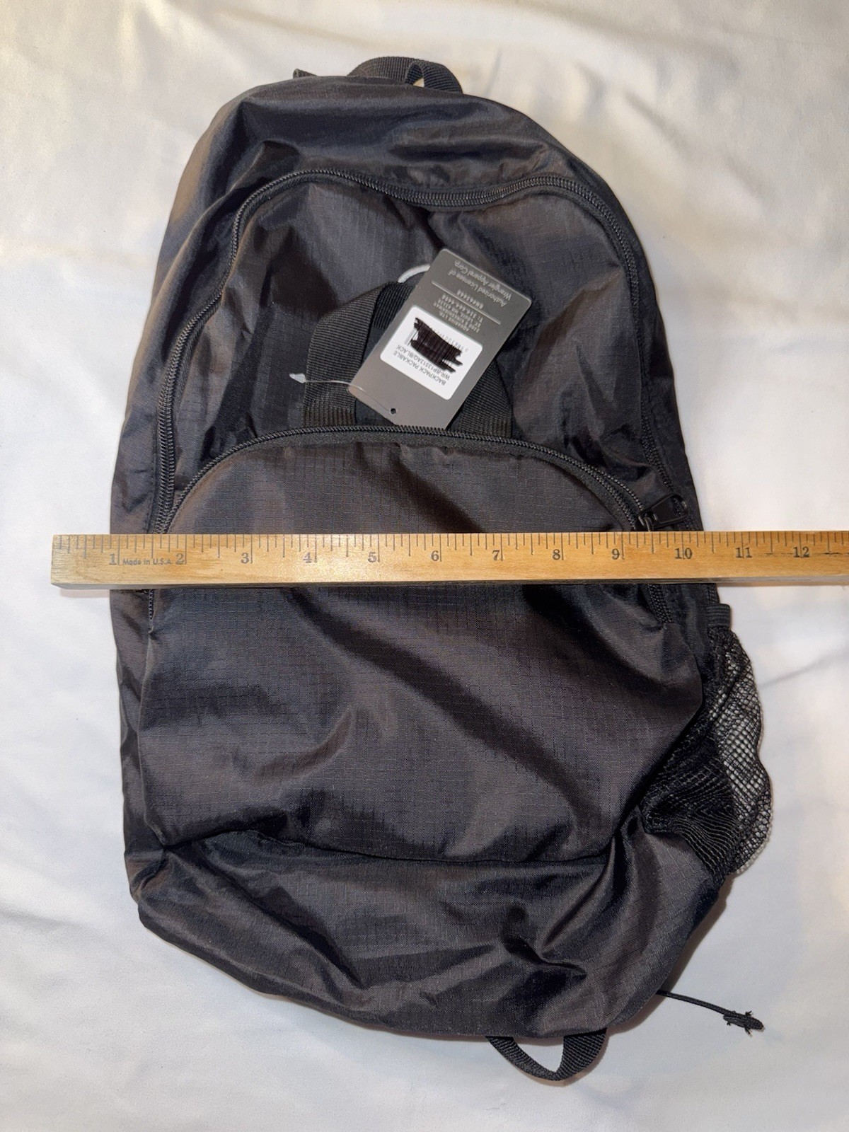 Wrangler ATG Black Backpack NWT 17″ Zippers WR-BP13513AQ