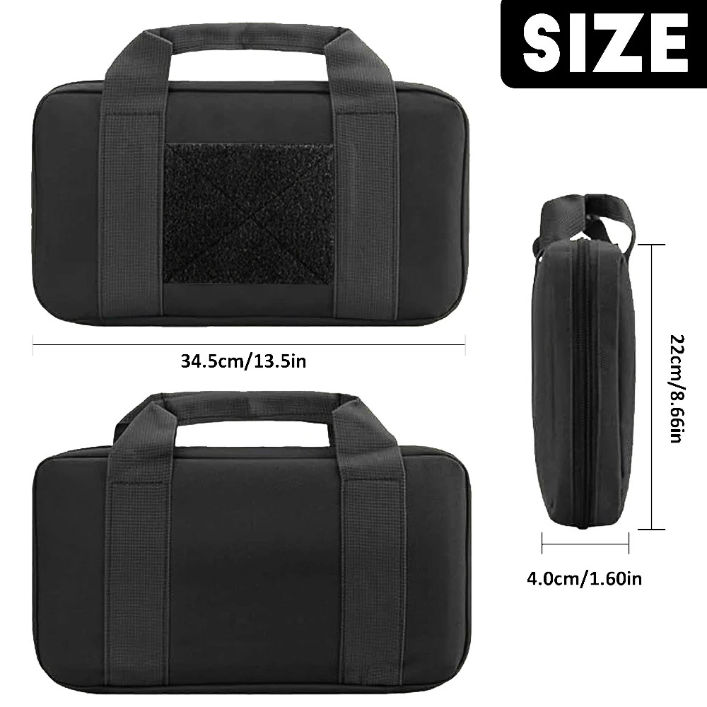 Pistol Bag Concealed Carry Case Handgun Magazine Pouch Hunting Accessories Bag