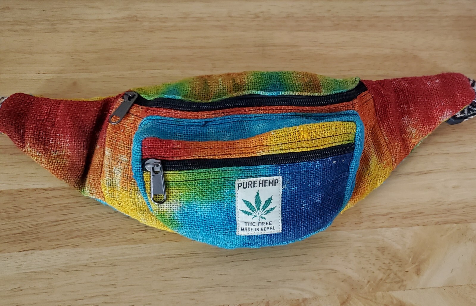Tie Dye Hemp Fannypack