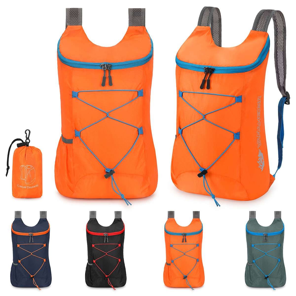 Foldable Travel Backpack Waterproof Outdoor Rucksack Men Camping Hiking Bag new