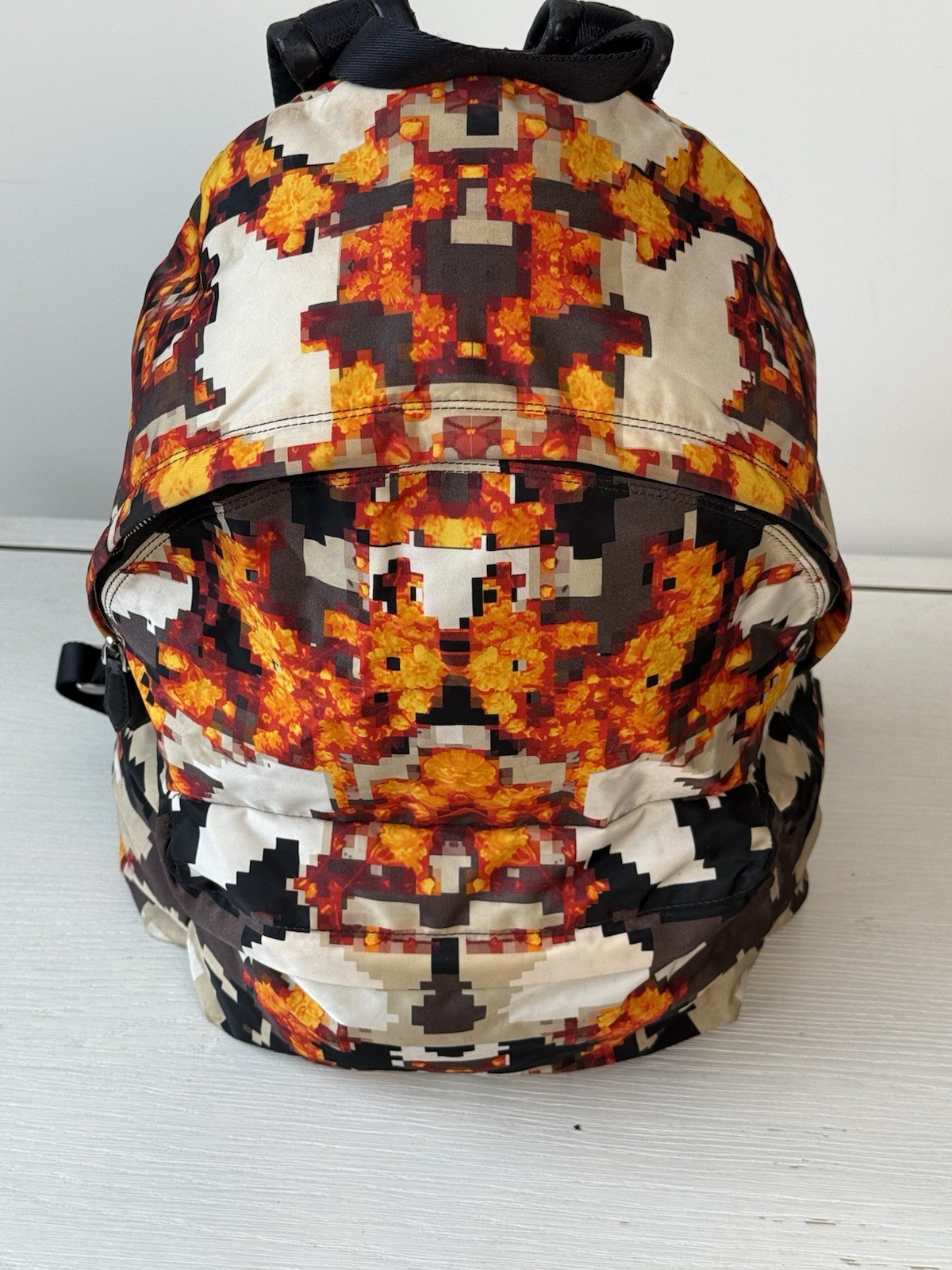 Givenchy Paris Multicolor Backpack Men’s Orange Black