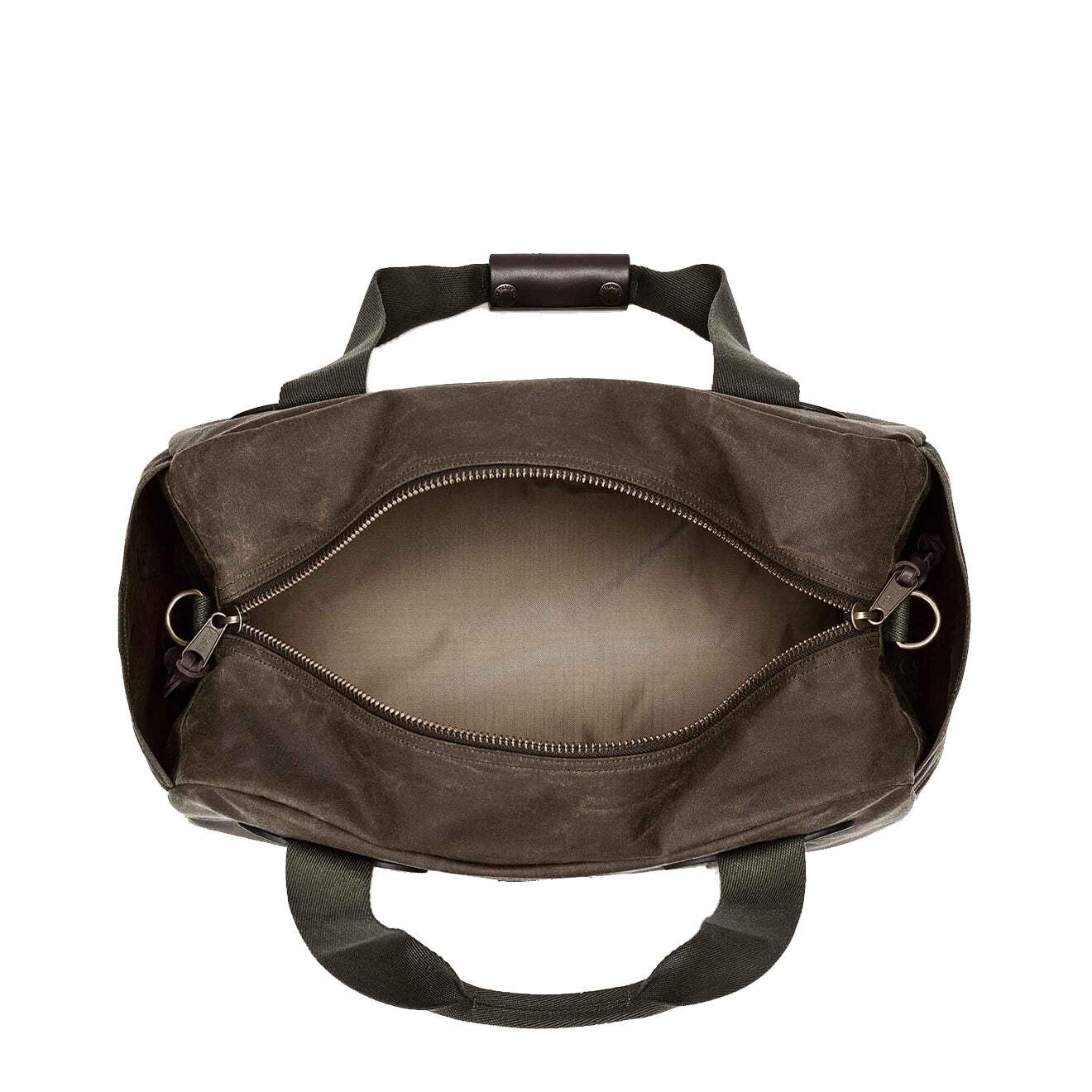 Filson Small Tin Cloth Duffle Bag Otter Green