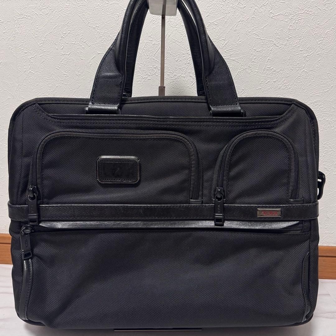 TUMI 2603141D3 Alpha 3 Expandable Organizer Laptop Briefcase Black 2Way Japan