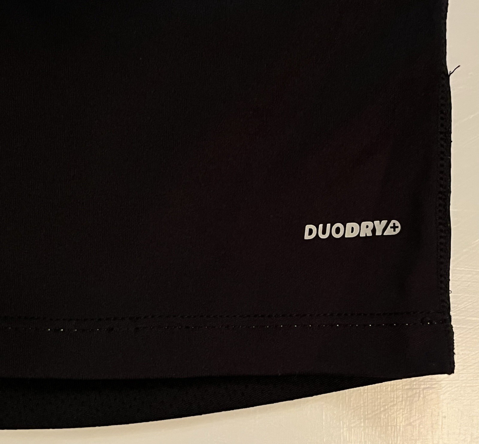 Champion DuoDry Men’s L Black Running T-Shirt Short Sleeve 100% Polyester