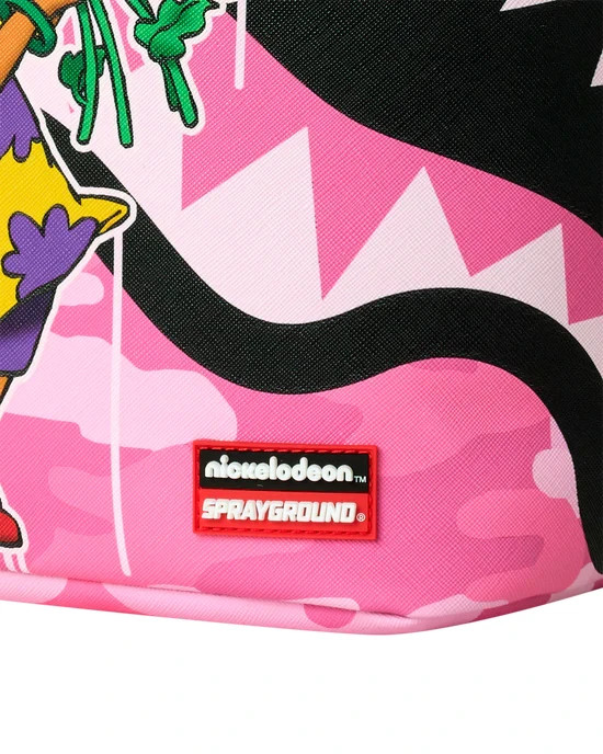 SPRAYGROUND SUSIE RUGRATS FLOWERS BACKPACK B9298 PINK CAMO NEW IN BAG w/TAGS