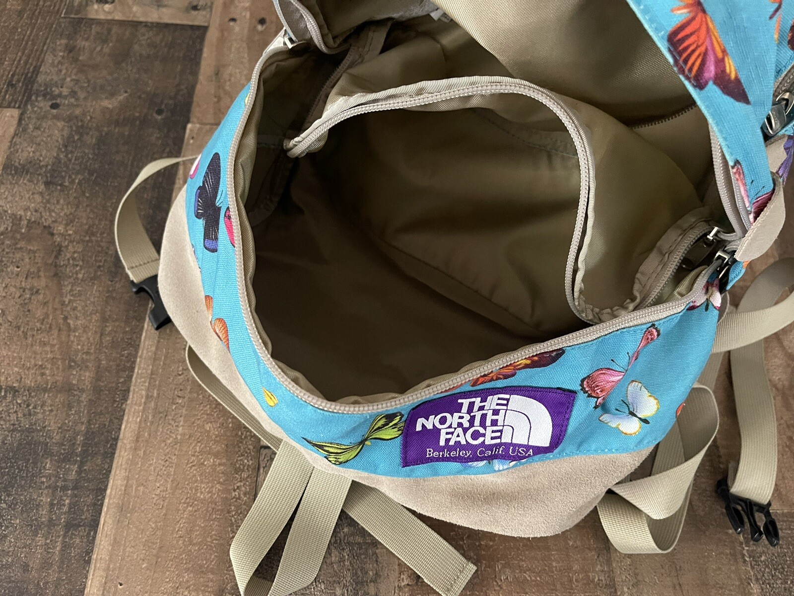 The North Face Purple Label Backpack Butterflies Collection! RARE Japan Day Bag