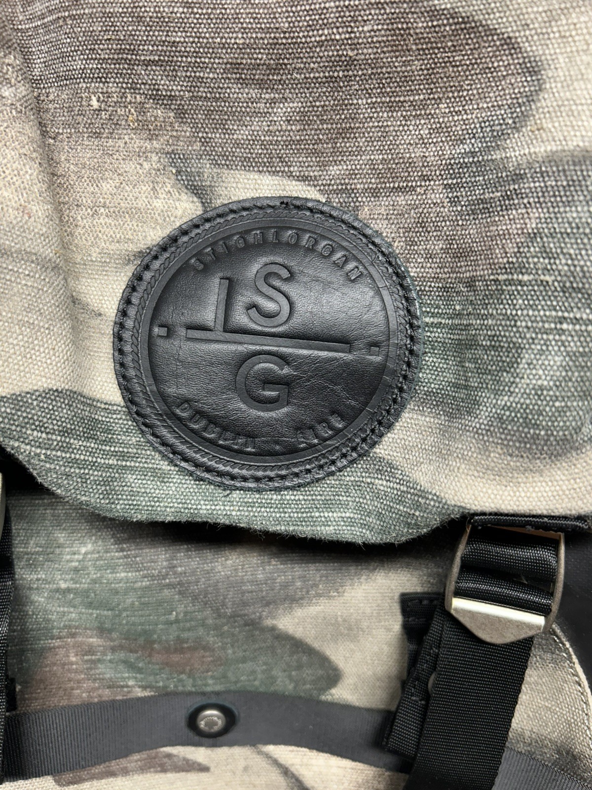 STIGHLORGAN Granite Camouflage Canvas Backpack large size NEW