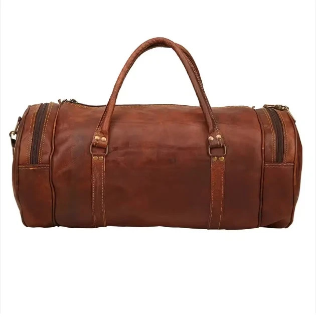 Handmade Superb Leather Bag Travel Luggage Duffel Genuine Gym Overnight