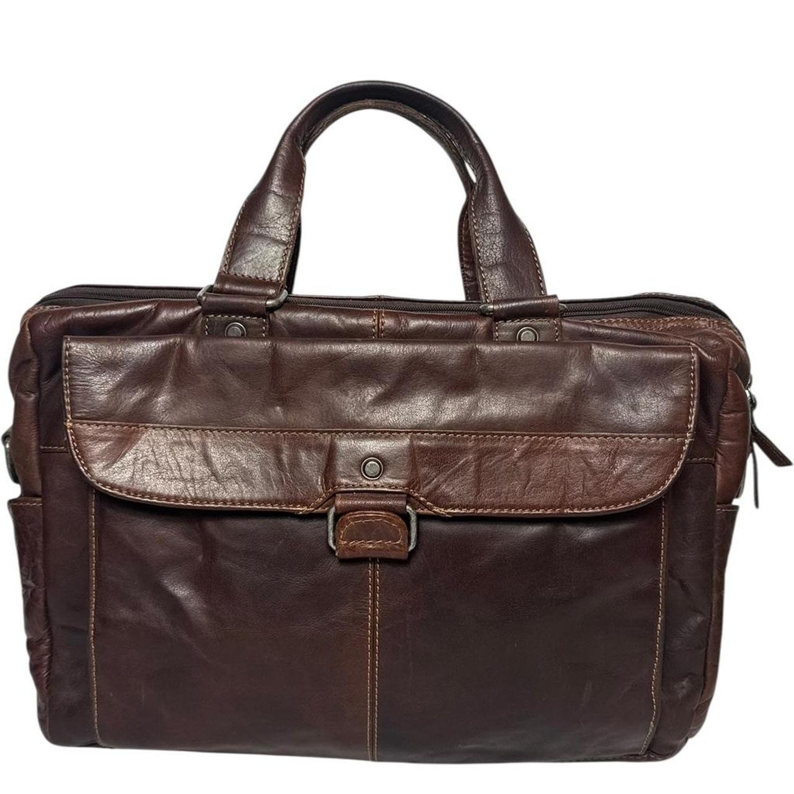 Jack georges genuine leather laptop