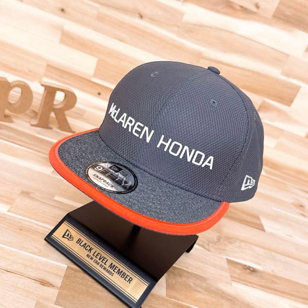 [New Era x Honda] Limited collaboration McLaren Cap F1 Circuit Gray