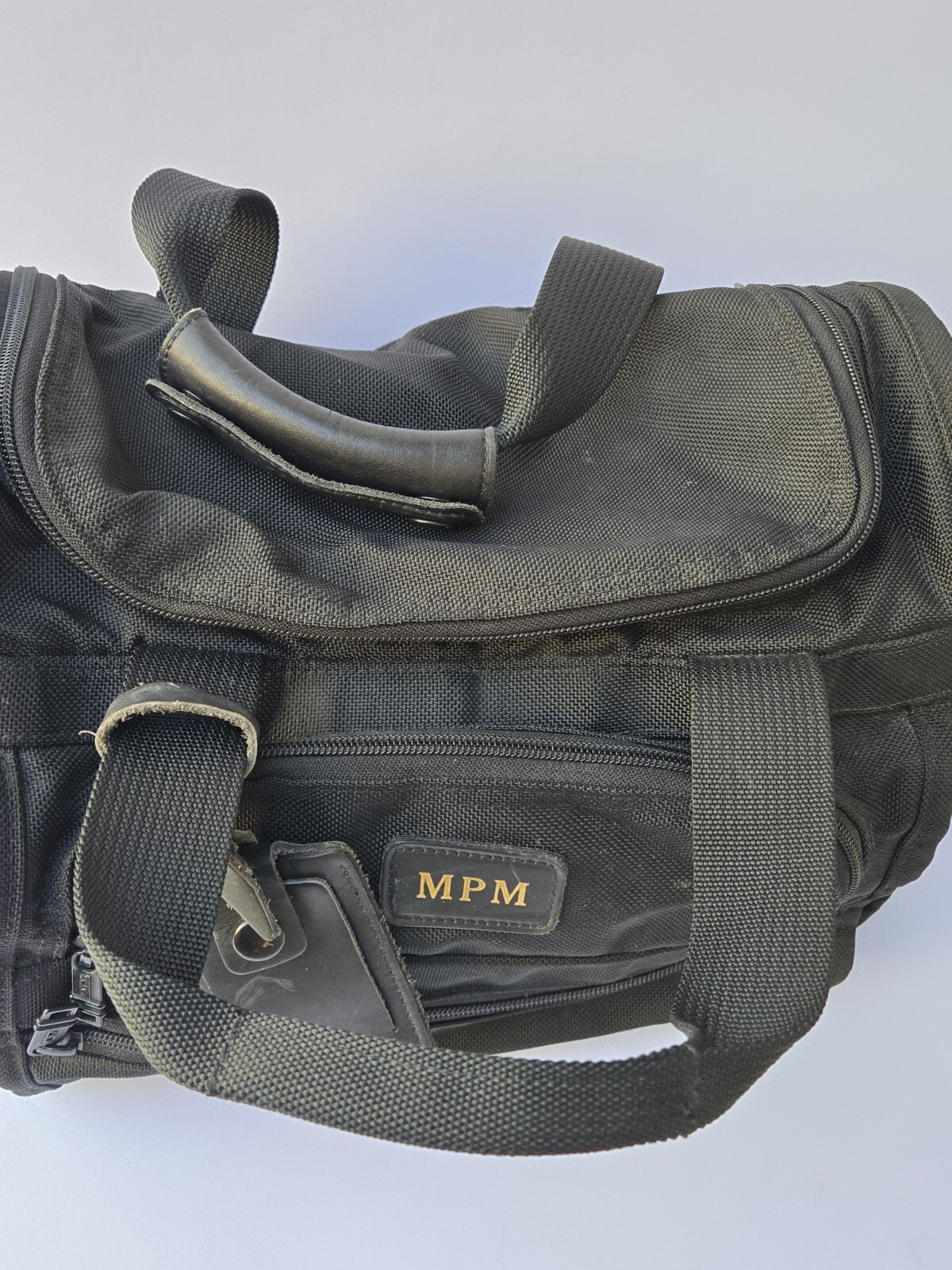 TUMI Duffle Carry-On Black Nylon Bag