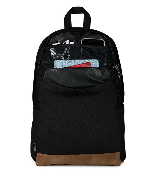 JanSport Right Pack Backpack Black JS0A4QVA008 | 15″ Laptop Sleeve | New