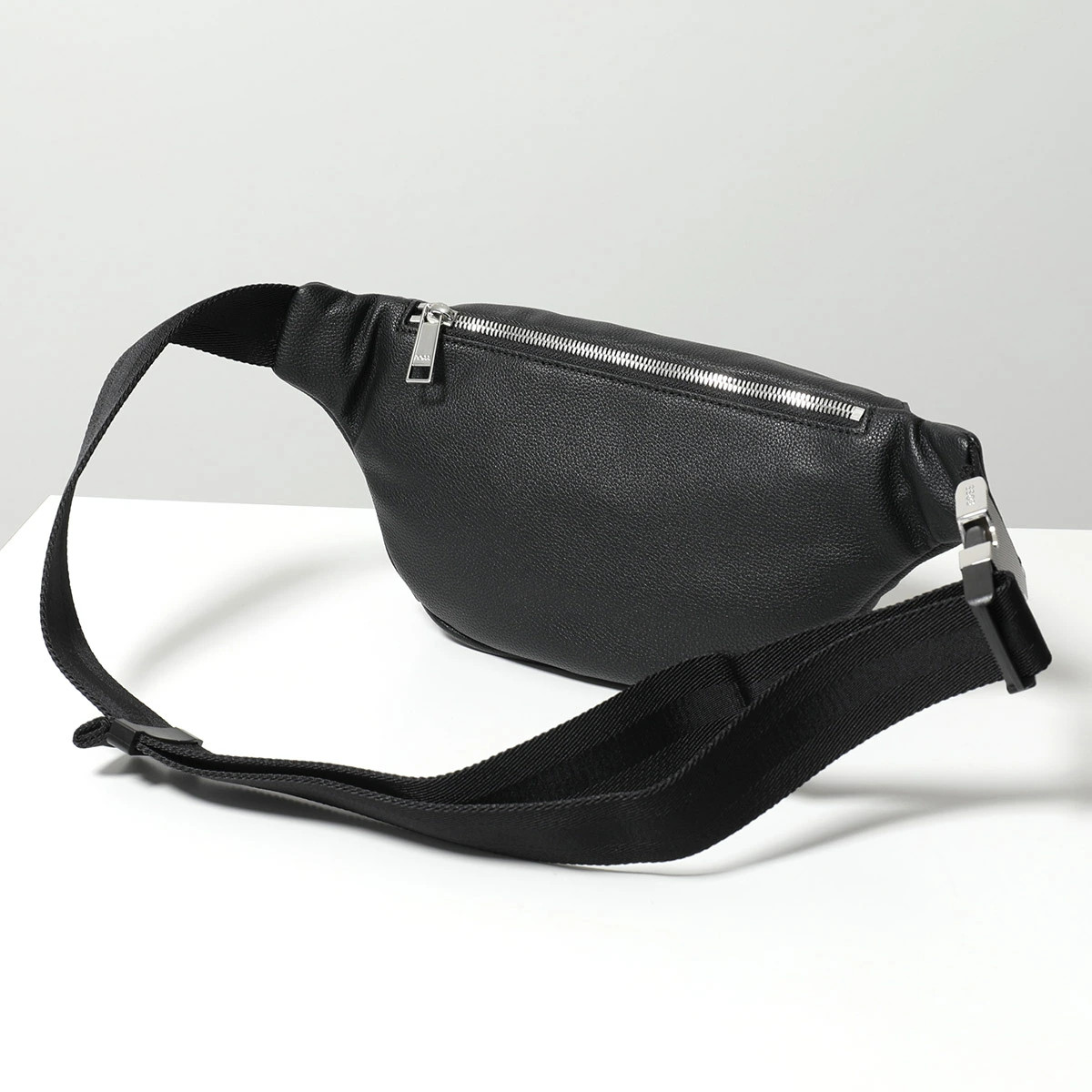 HUGO BOSS RAY_BELTBAG Men’s Faux Leather Belt Bag with Logo.