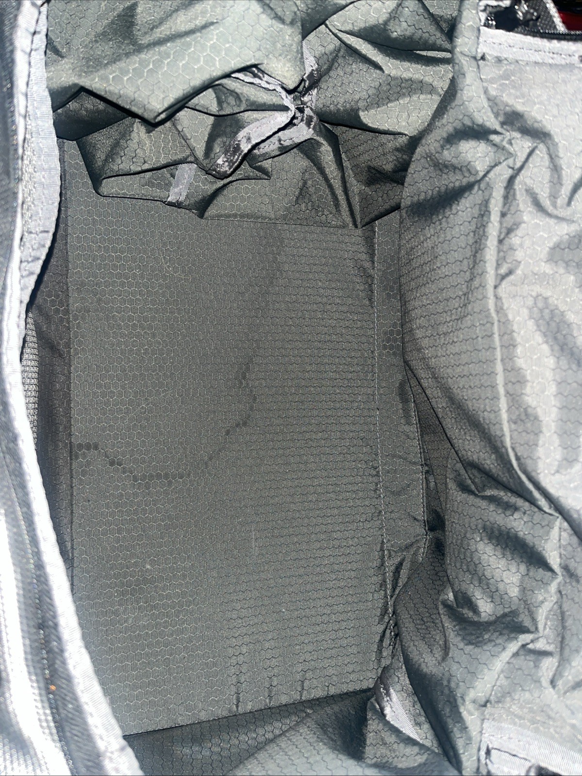 TUMI Boston 2Way Ballistic Nylon Duffle Bag Carry On Gray 525PW Strap (See Pics)