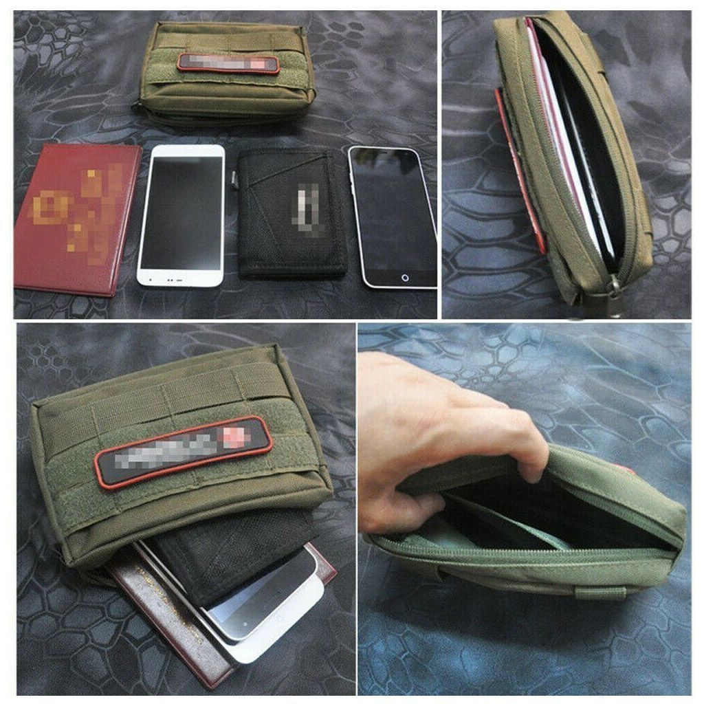 Men Tactical Molle Utility EMT Pocket EDC Tool Bag Organizer Admin Pouch NEW