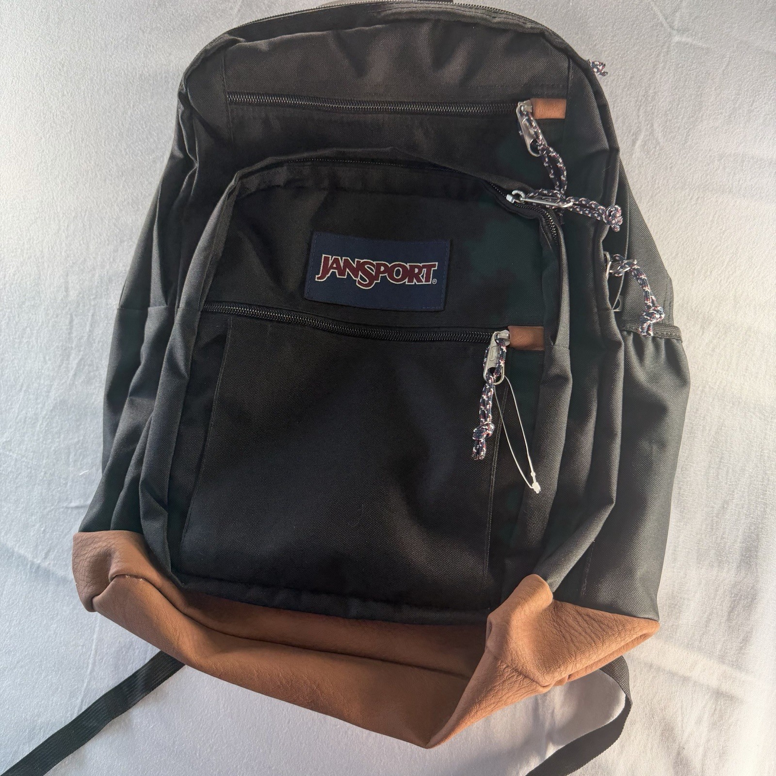 JanSport 34L Cool Student 17.5” Stranger Things Upside Down Backpack – Black