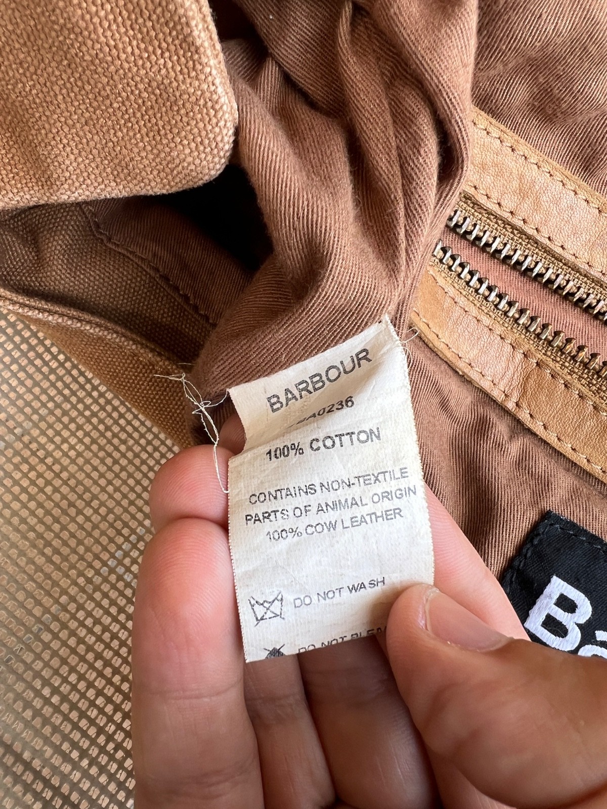 BARBOUR Steve Mc Queen Messenger Shoulder Bag Colonial Cotton Leather Legend 554