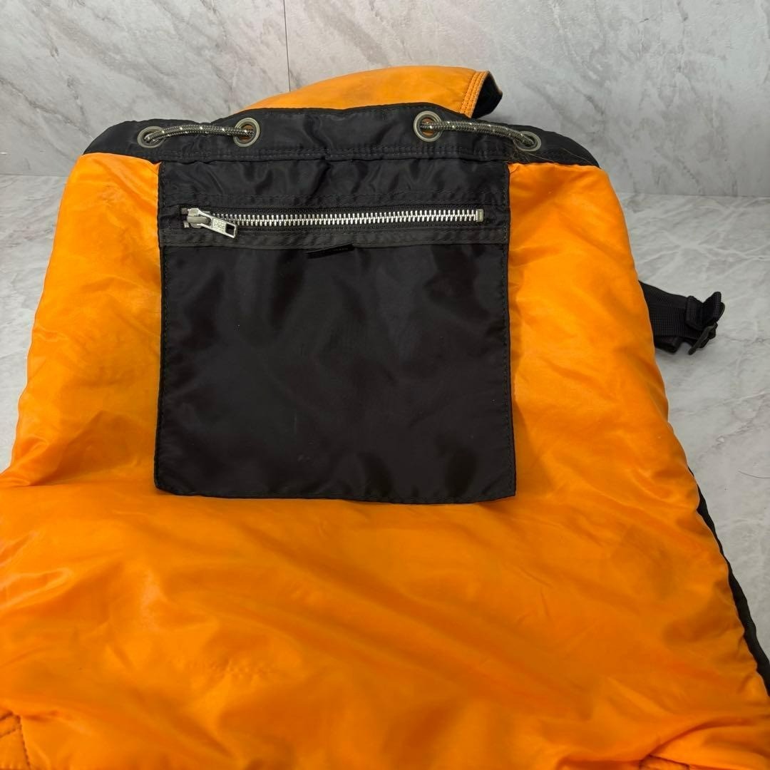 PORTER TANKER Backpack Rucksack Black Nylon Daypack Japan Vintage