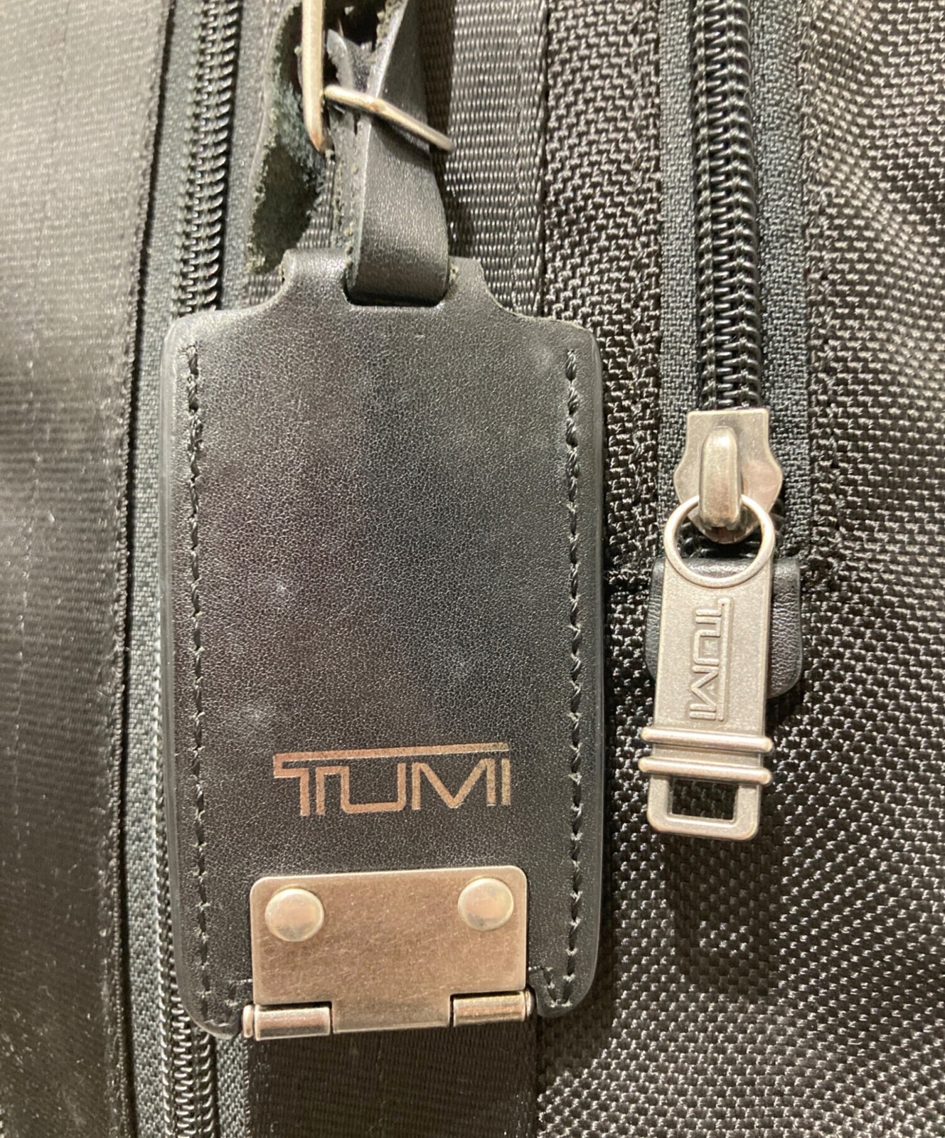 TUMI One Shoulder bag Black Nylon Men Sling bag
