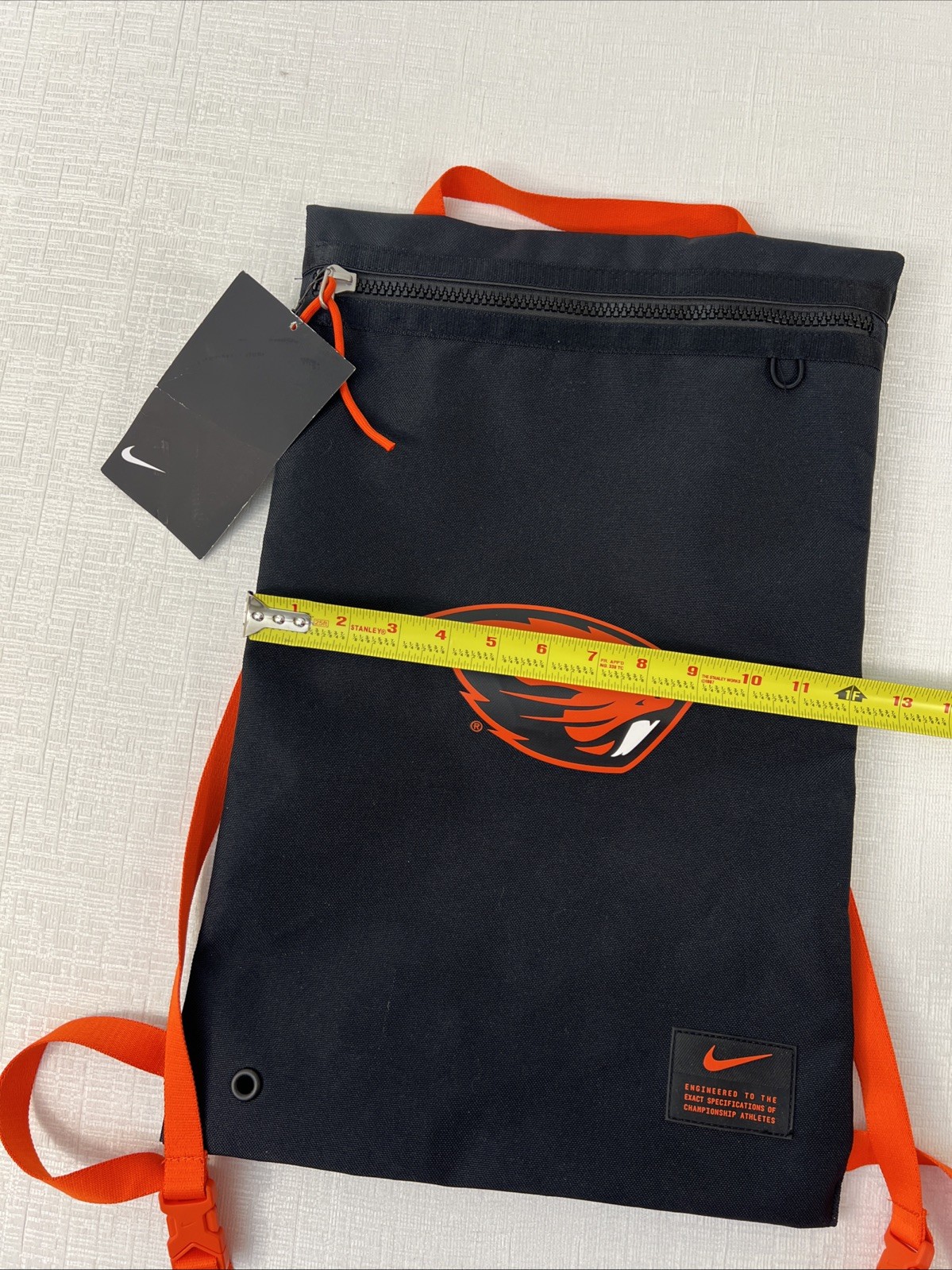 Nike Utility Oregon State Beavers Drawstring Gym Sack Messenger Bag NWT