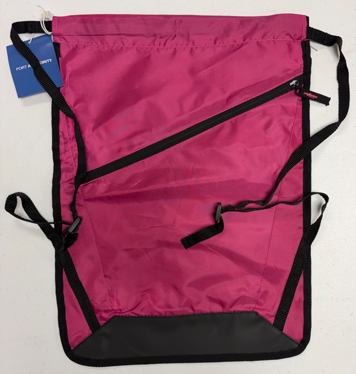 NWT Port Authority Zip-It Cinch Packs BG616 Lot of 32 – 8 of Each Color