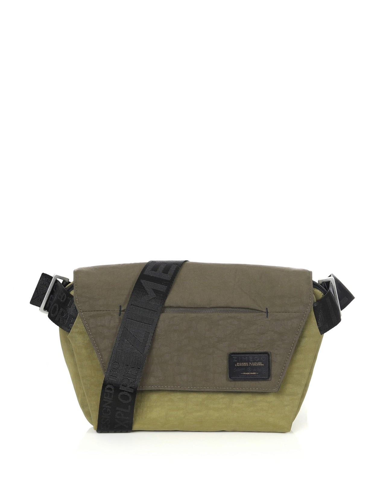 ZIMEGO Tactical Crossbody Sling Bag – Fanny 10″ X 5″ X 3″, 302 Dark Olive