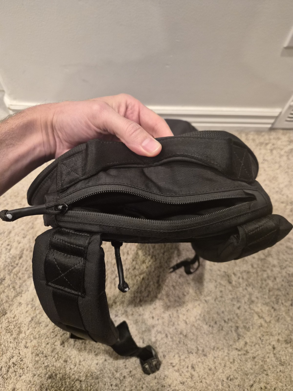 CTactical CT15 Black 420D Ripstop – Awesome Small EDC Backpack – V2