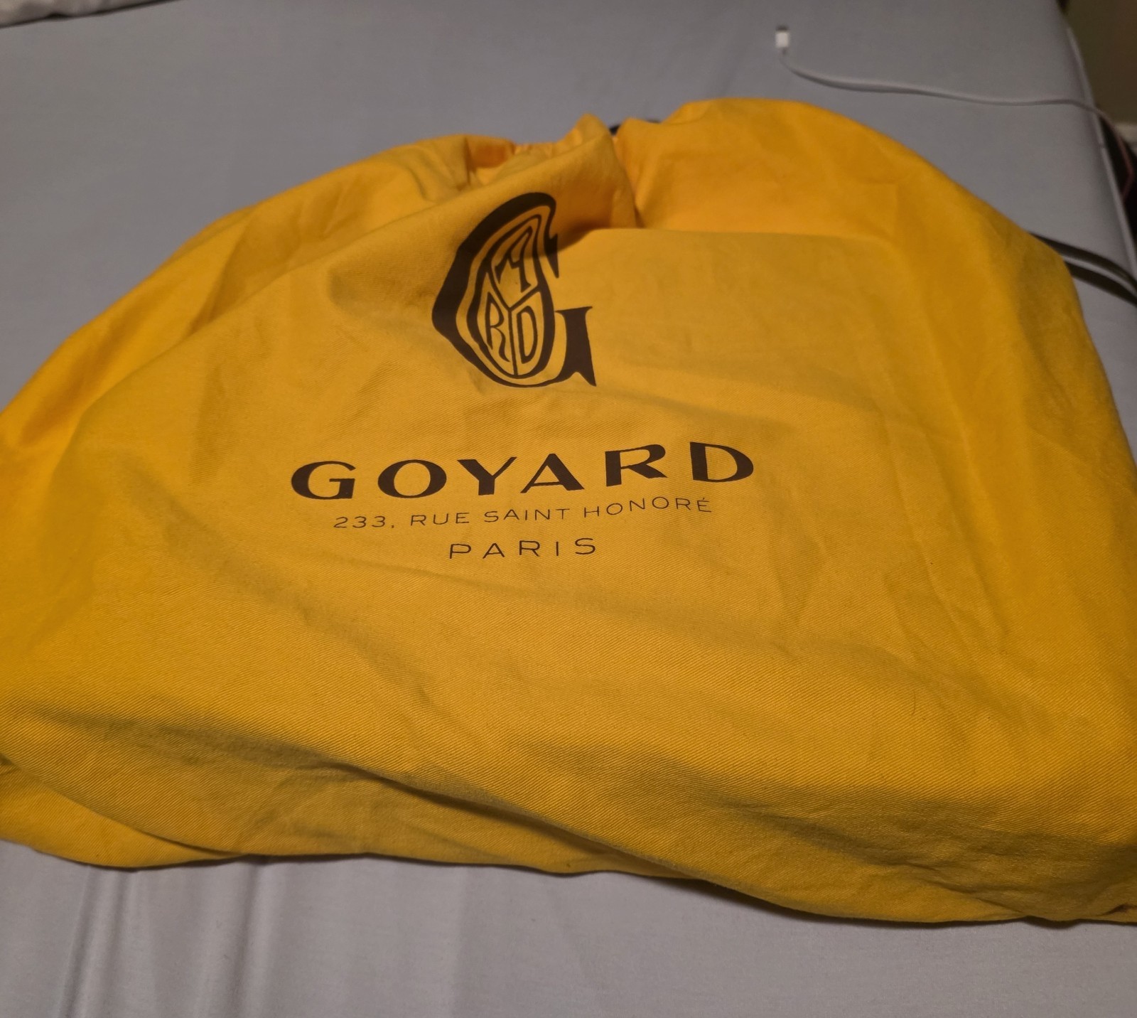 Goyard Manoir PM Document Case. Authentic Hard Briefcase. Excellent Condition
