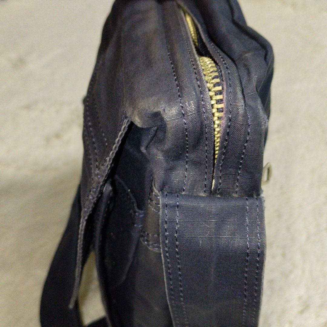 Authentic PORTER Yoshida & Co. Shoulder Bag Nylon Navy 30cm x 22cm x 6.5cm Sligh