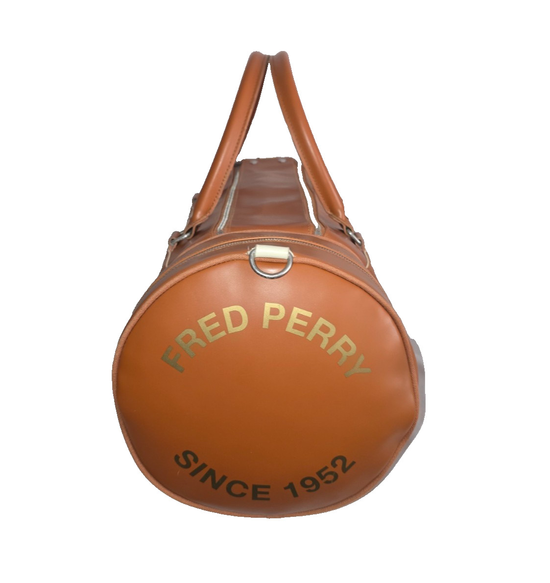 Fred Perry Large Amber Barrel Bag Duffle Gym Travel Bag With Strap