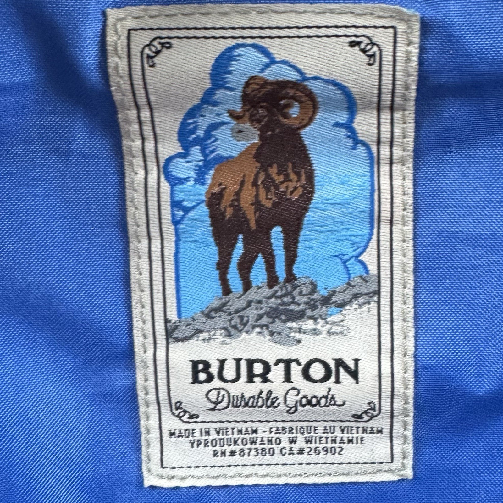 Burton Kilo Backpack Black Brown Aztec Tribal Print Heritage Campimg Outdoors