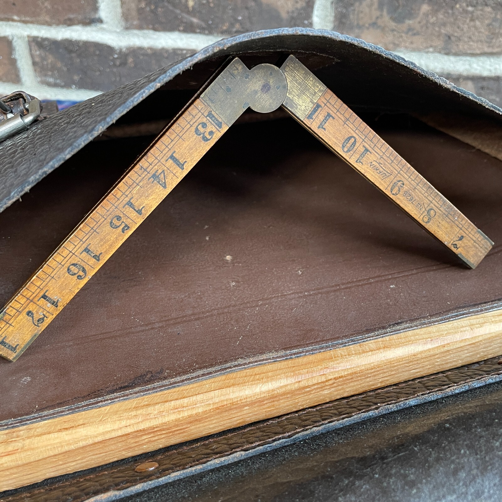RARE VINTAGE ANTIQUE 1920s LEATHER MACBOOK PRO BRIEFCASE BAG CASE R$1898