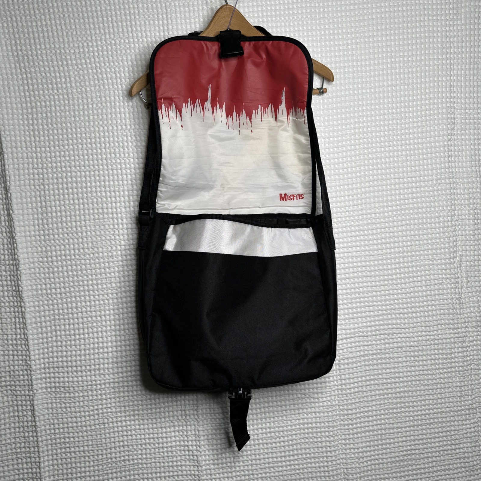 Misfits Messenger Bag-Laptop Satchel -Bioworld Tag 2009 -Horror Punk – Hardcore