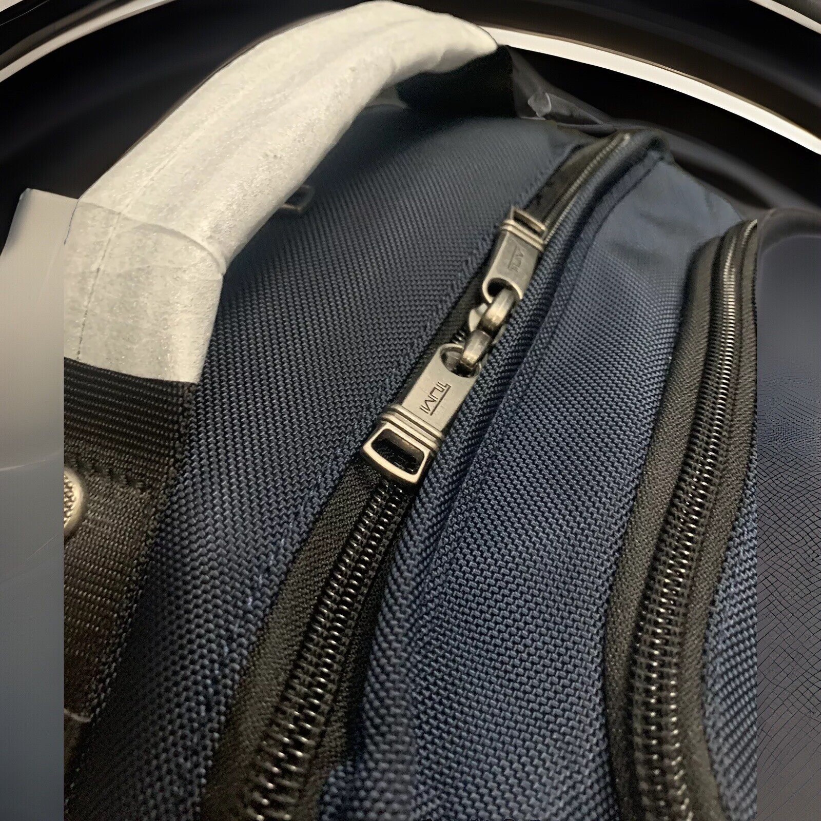 NEW-Tumi Alpha 3 Brief Pack T-pass 2603578 $625 NAVY