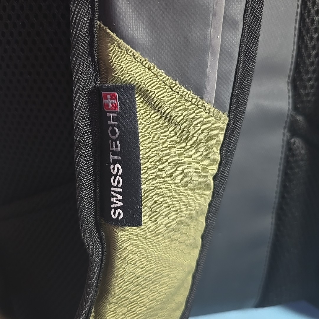 Swissgear Green And Black Backpack Travel Laptop Case