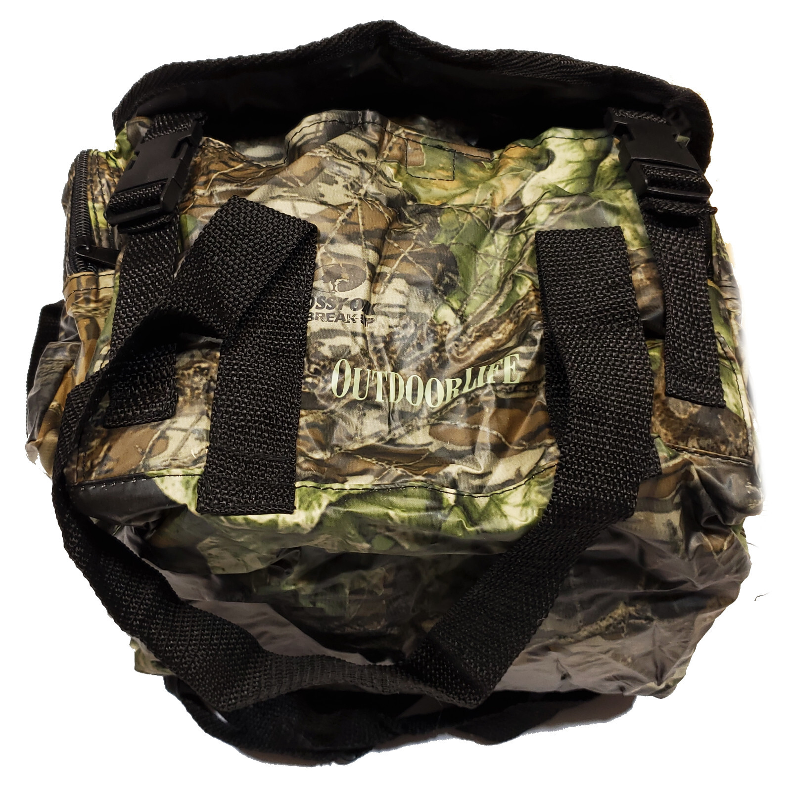 Outdoor Life Camo Small Duffle Bag Size 10in x 7in
