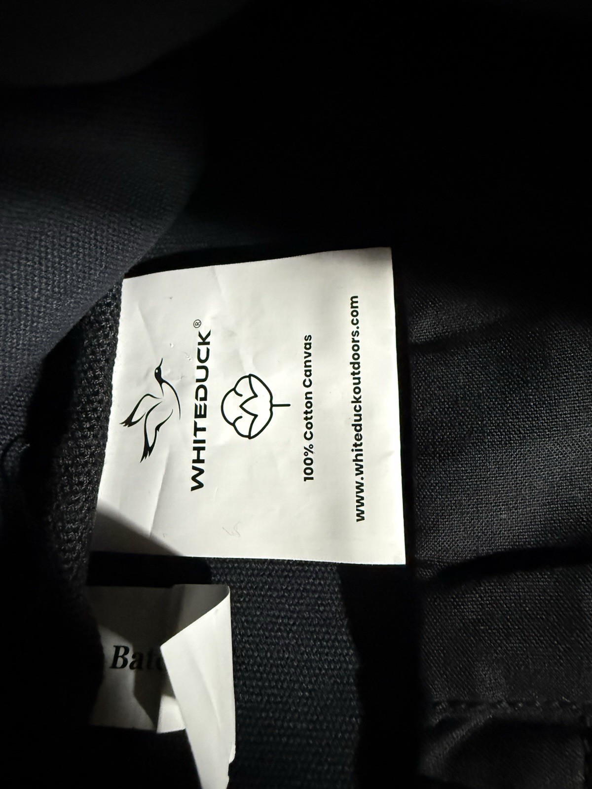 White Duck Cotton Canvis Messenger Bag. 17”x14”