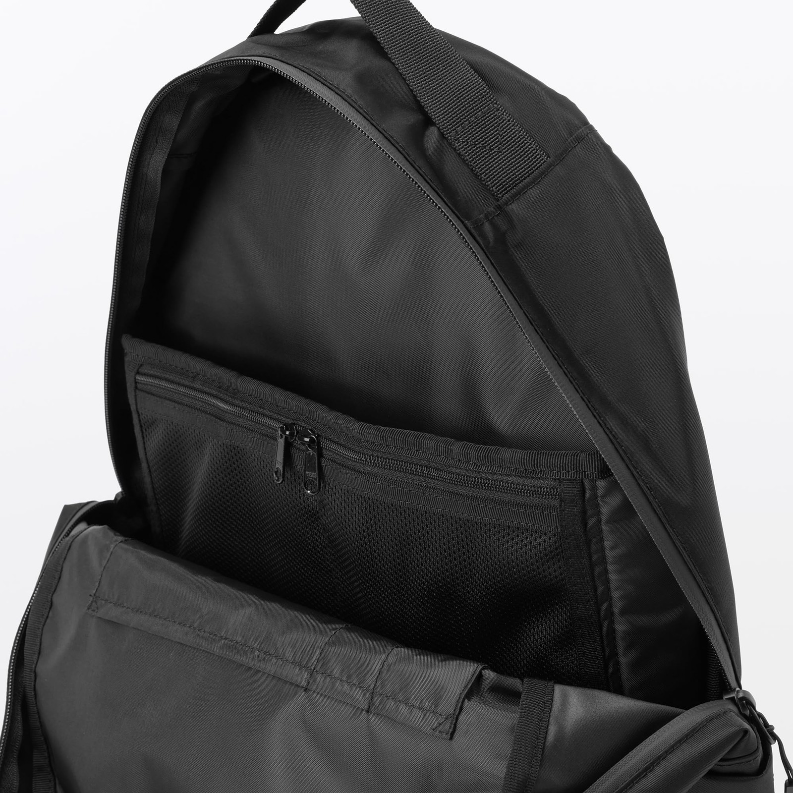 MUJI Water-Repellent Business Backpack, Black, 23L, Designed to Reduce Shoulder