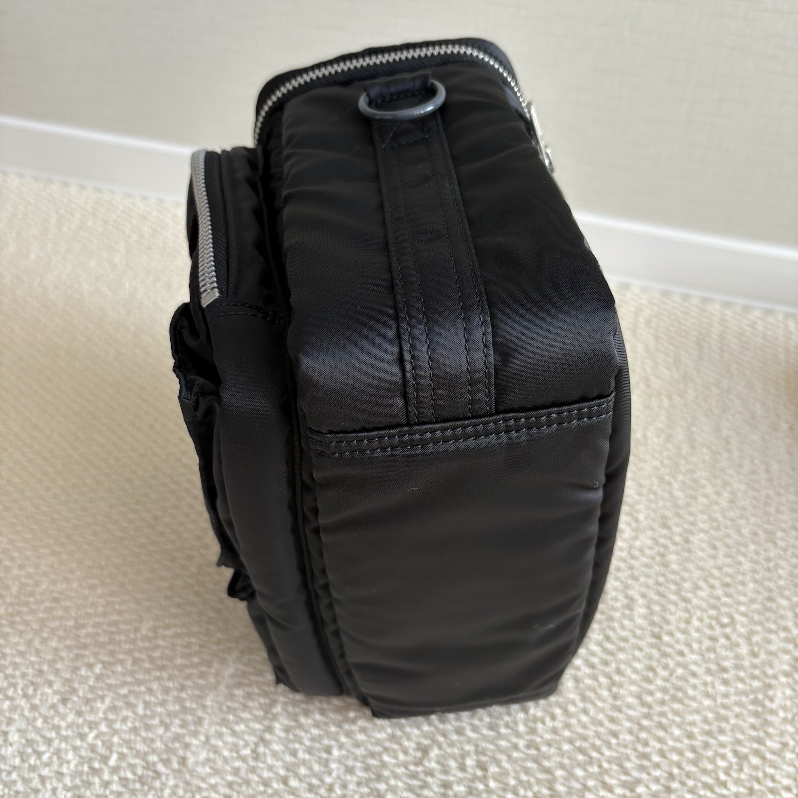 Porter Tanker Camera Bag Black Nylon Twill Padded Used Excellent Condition Japan