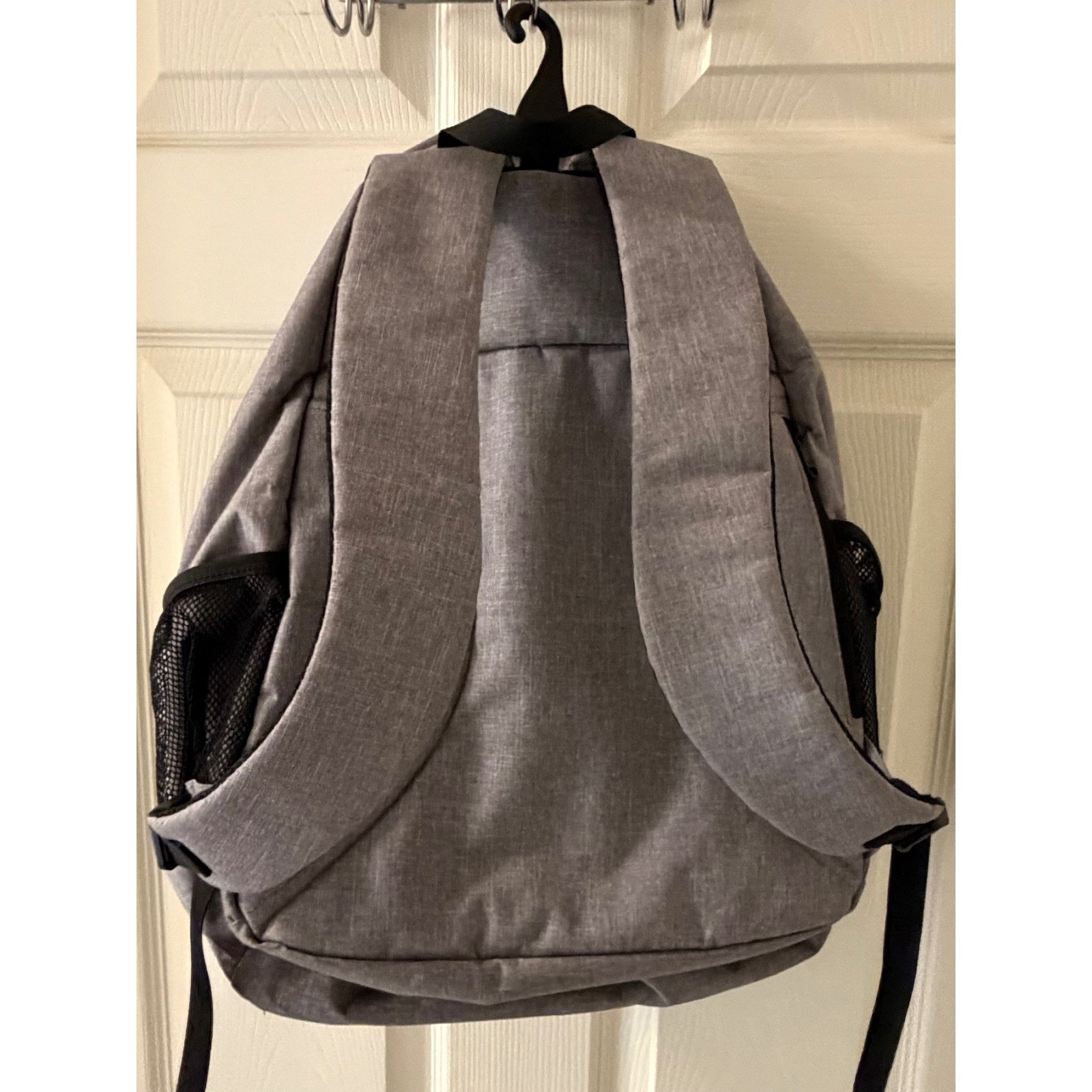 Sucipi Gray Laptop Backpack Travel School Work Book Bag USB Charging Port