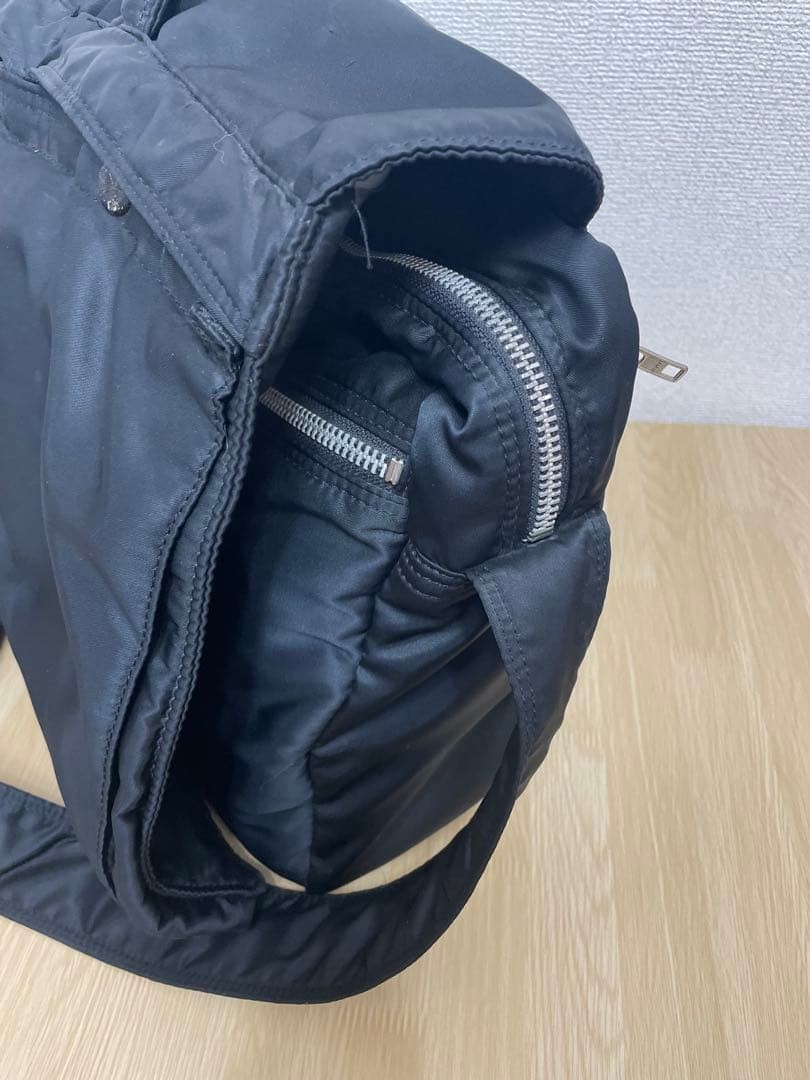 PORTER Yoshida Tanker TANKER 2WAY Shoulder Bag Black Made in Japan Authentic